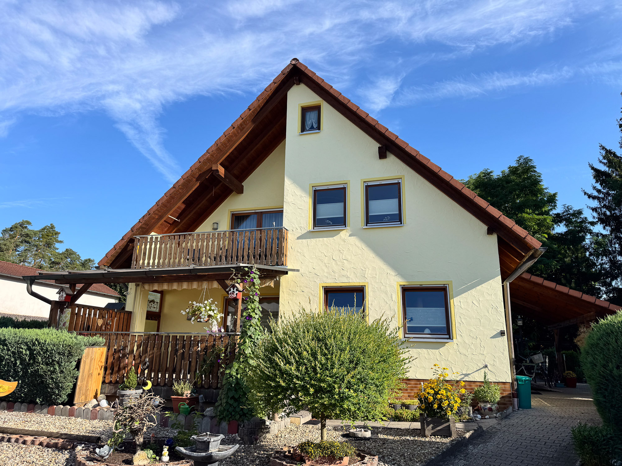 Exterior view of the house
